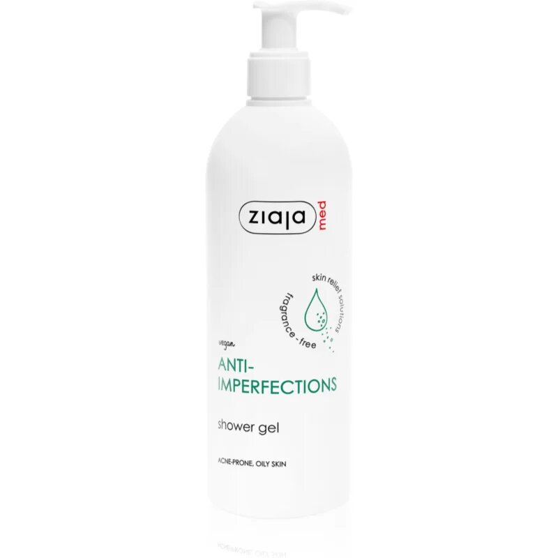Ziaja Med Anti-Imperfections čistilni gel za regulacijo sebuma za telo 400 ml