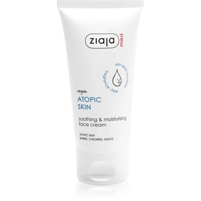 Ziaja Med Atopic Skin pomirjujoča krema za suho in atopijsko kožo 50 ml