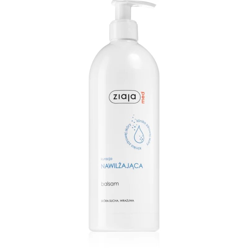Ziaja Med Hydrating Care balzam za telo z vlažilnim učinkom za suho in občutljivo kožo 500 ml