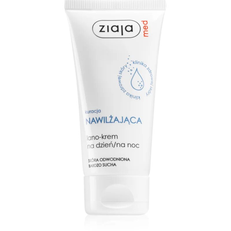Ziaja Med Hydrating Care hranilna regeneracijska krema za dehidrirano in zelo suho kožo 50 ml