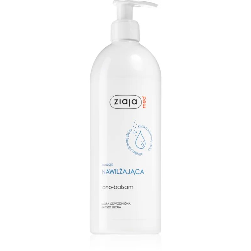 Ziaja Med Hydrating Care hranilni regeneracijski balzam za dehidrirano in zelo suho kožo 400 ml