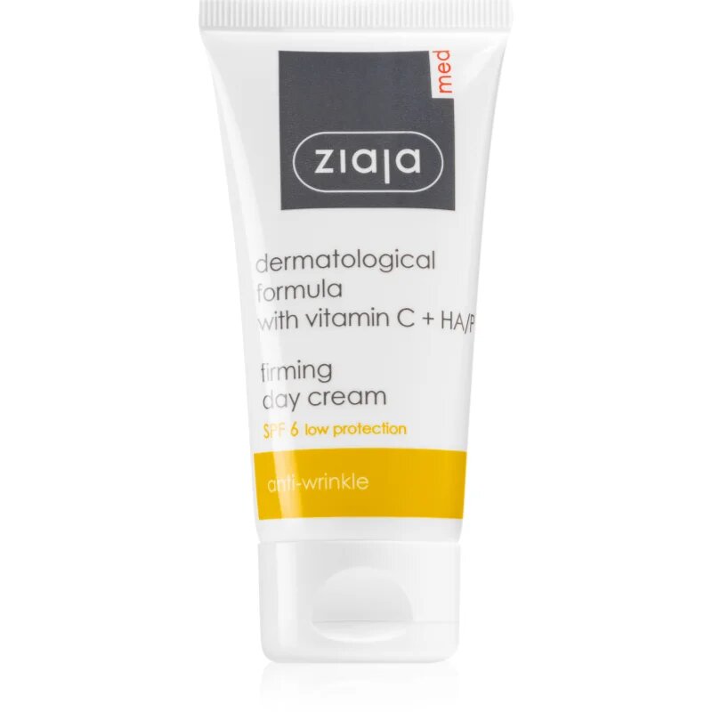 Ziaja Med Vitamin C antioksidacijska učvrstitvena dnevna krema SPF 6 50 ml