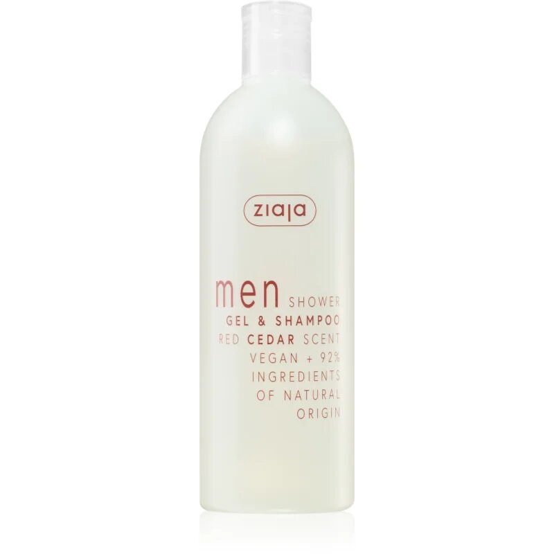 Ziaja Men šampon in gel za prhanje 2v1 Red Cedar 400 ml