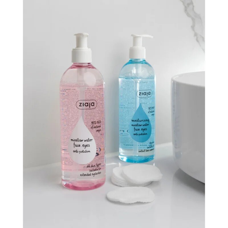 Ziaja Moisturising vlažilna micelarna voda 390 ml