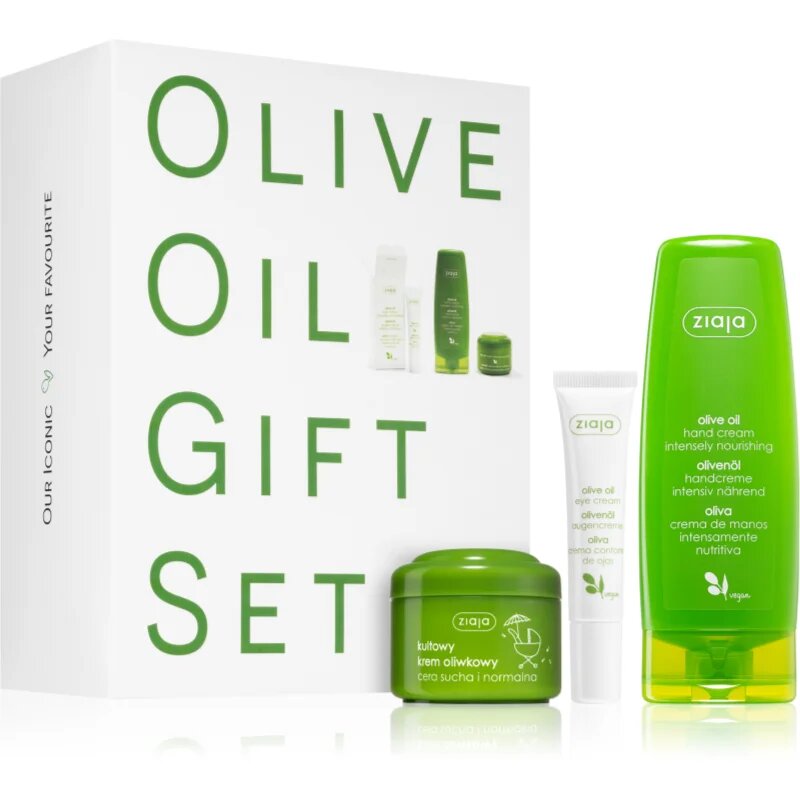 Ziaja Olive Oil darilni set za obraz in telo