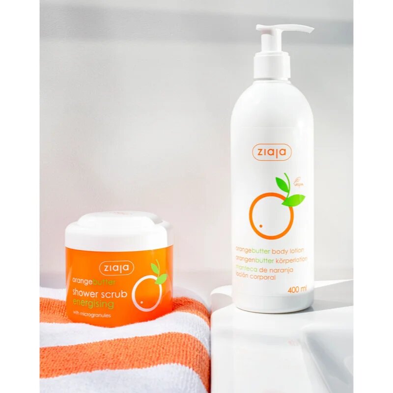 Ziaja Orange Butter vlažilni losjon za telo 400 ml