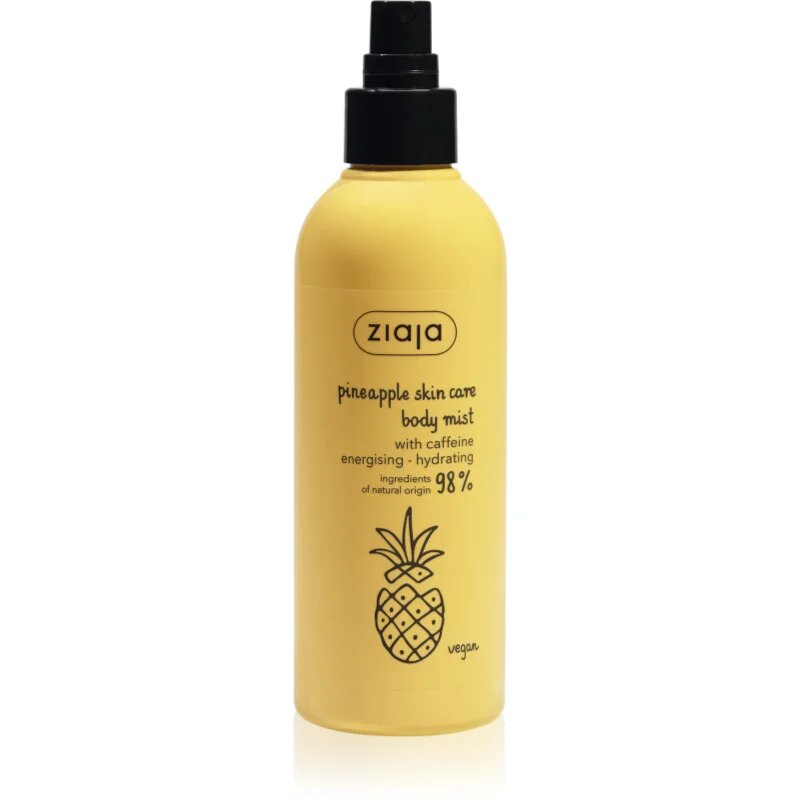 Ziaja Pineapple meglica za telo z vlažilnim učinkom 200 ml
