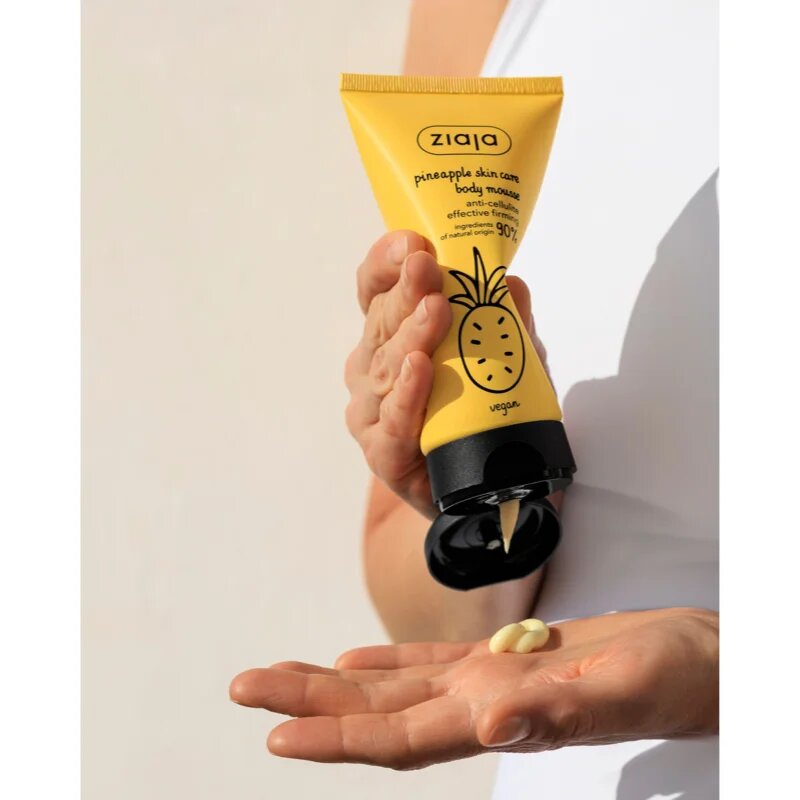 Ziaja Pineapple pena za telo proti celulitu 160 ml