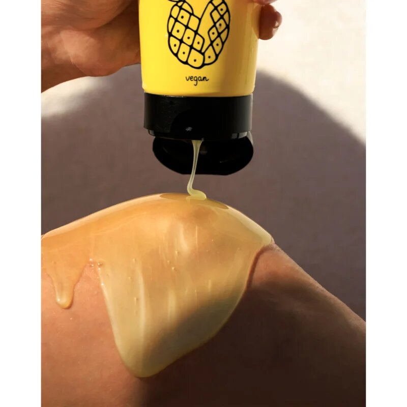 Ziaja Pineapple poživitveni gel za prhanje za telo in lase 160 ml