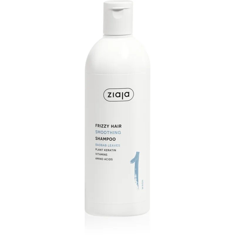 Ziaja Plant Essentials Baobab Leaves gladilni šampon za kodraste lase 400 ml