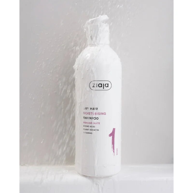 Ziaja Plant Essentials Pomegranate vlažilni šampon za suhe lase 400 ml