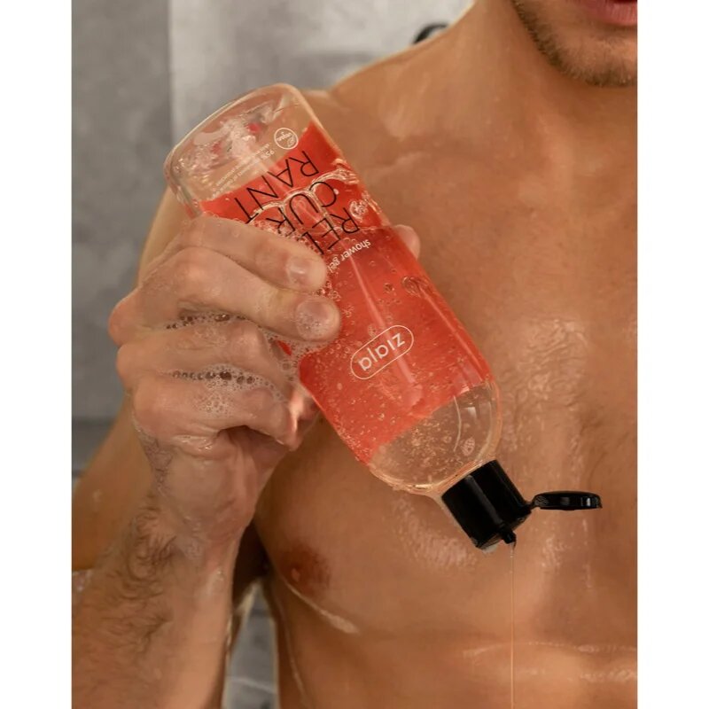 Ziaja Red Currant poživljajoči gel za prhanje 500 ml