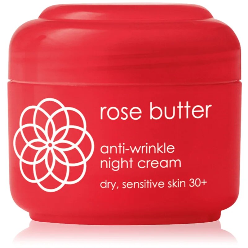 Ziaja Rose Butter nočna krema proti gubam 30+ 50 ml