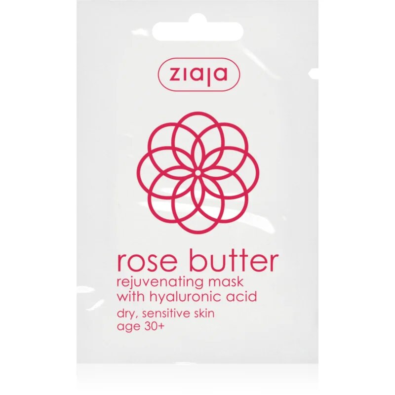 Ziaja Rose Butter pomlajevalna maska za obraz 30+ 7 ml