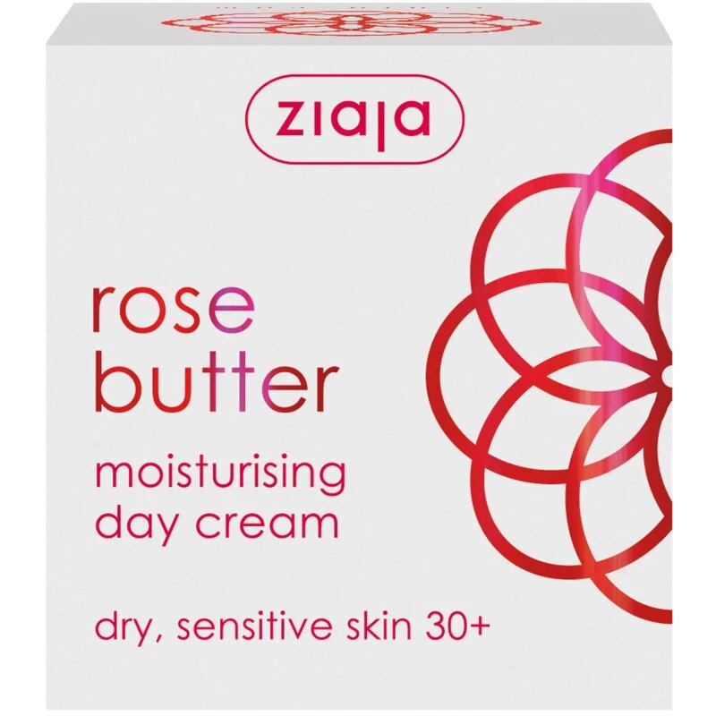 Ziaja Rose Butter vlažilna dnevna krema 30+ 50 ml