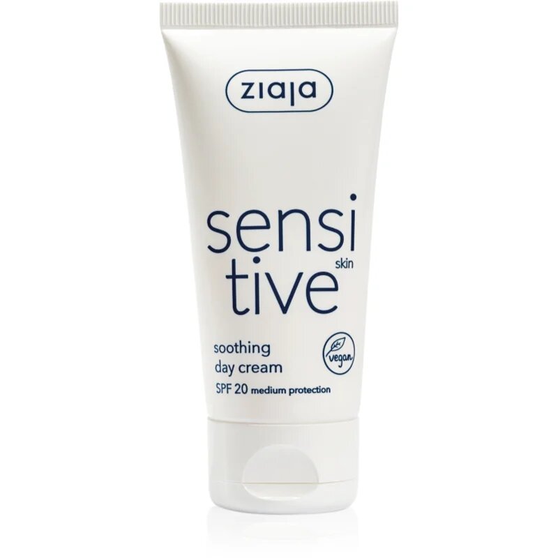 Ziaja Sensitive pomirjujoča krema za suho in srbečo kožo SPF 20 50 ml