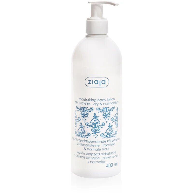Ziaja Silk vlažilni losjon za telo z karitejevim maslom 400 ml