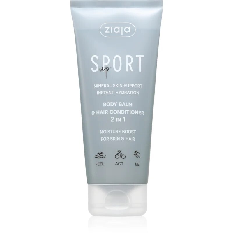 Ziaja Sport Up Body Balm & Hair Conditioner balzam za telo in lase 200 ml