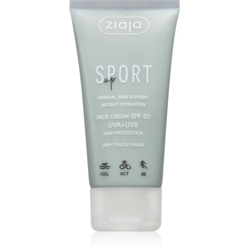 Ziaja Sport Up Face Cream vlažilna dnevna krema SPF 50 50 ml