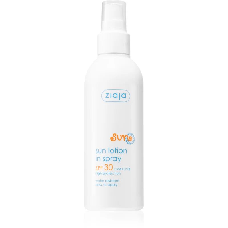 Ziaja Sun losjon za sončenje v pršilu SPF 30 170 ml