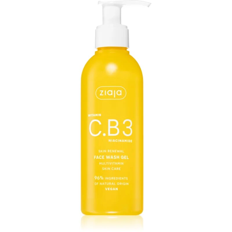 Ziaja Vitamin C.B3 Niacinamide čistilni gel za obraz 190 ml