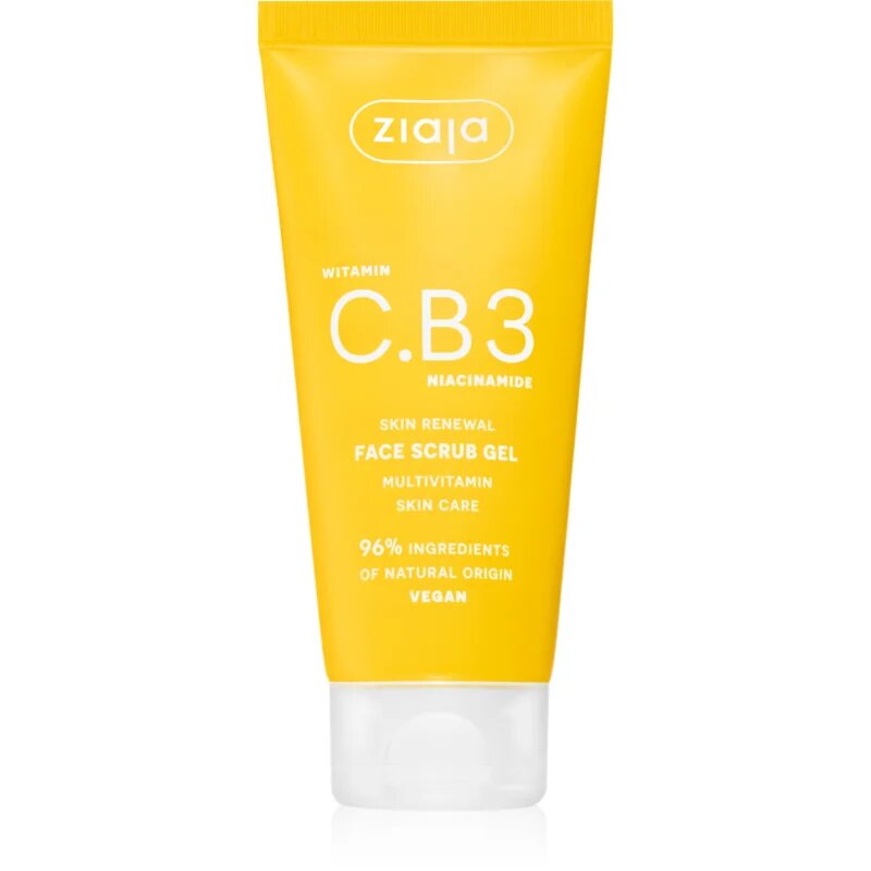 Ziaja Vitamin C.B3 Niacinamide čistilni piling gel za obraz 100 ml
