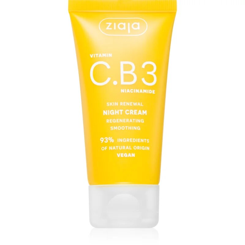 Ziaja Vitamin C.B3 Niacinamide nočna krema-maska 50 ml