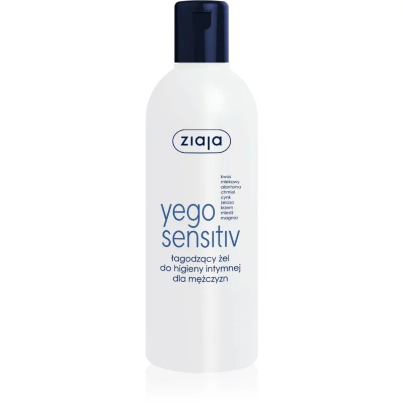 Ziaja Yego Sensitiv gel za intimno higieno za moške 300 ml