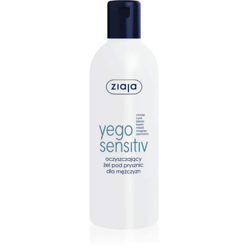 Ziaja Yego Sensitiv gel za prhanje za moške 300 ml