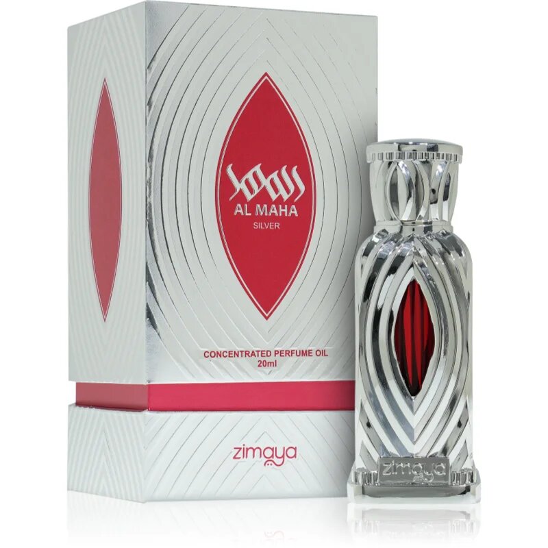 Zimaya Al Maha Silver parfumirano olje uniseks 20 ml