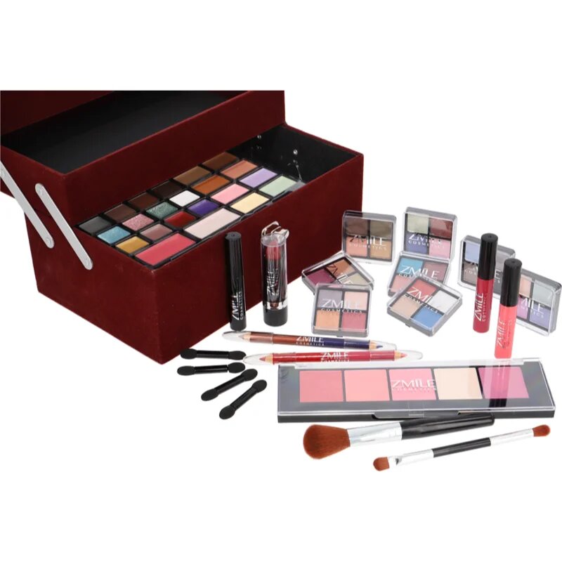 ZMILE COSMETICS Beauty Case Velvety kozmetični kovček Dark Berry