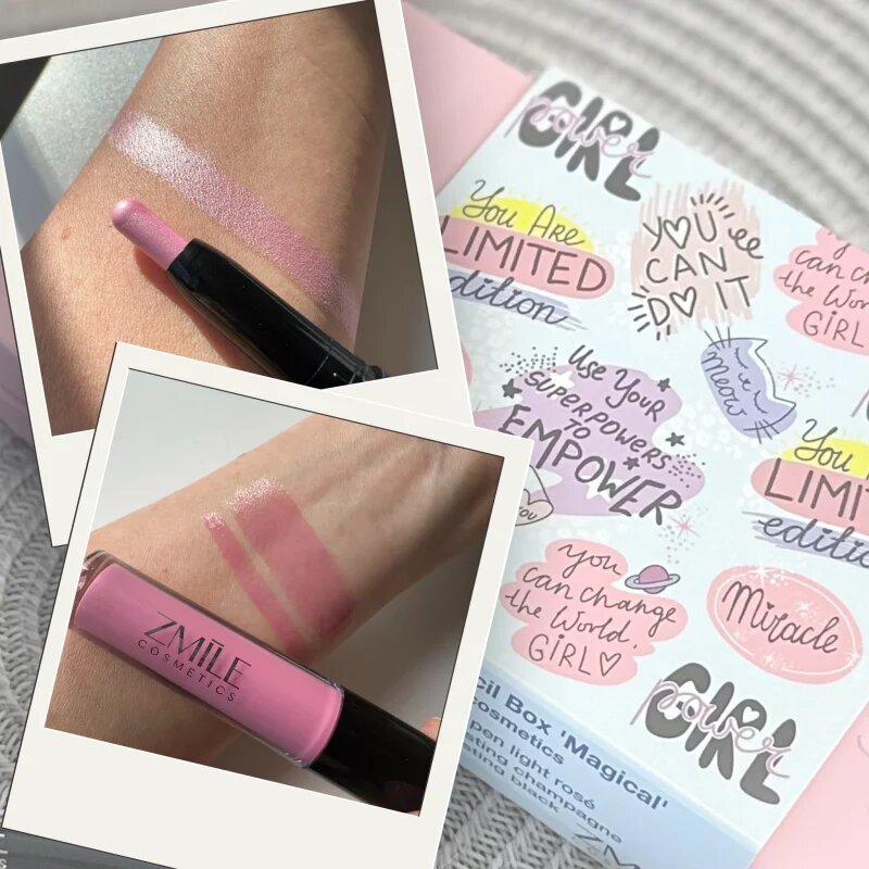 ZMILE COSMETICS Beauty Set Magical Metal Pencil Box set za ličenje