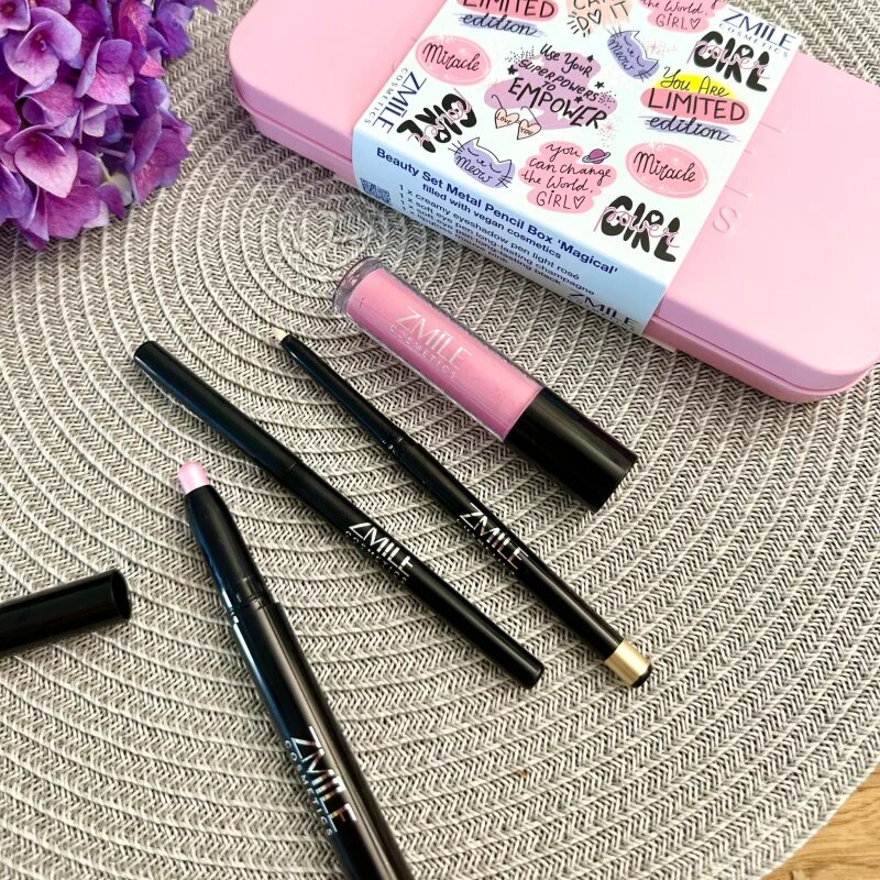 ZMILE COSMETICS Beauty Set Magical Metal Pencil Box set za ličenje