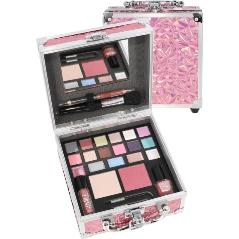 ZMILE COSMETICS Pink Glam kozmetični kovček