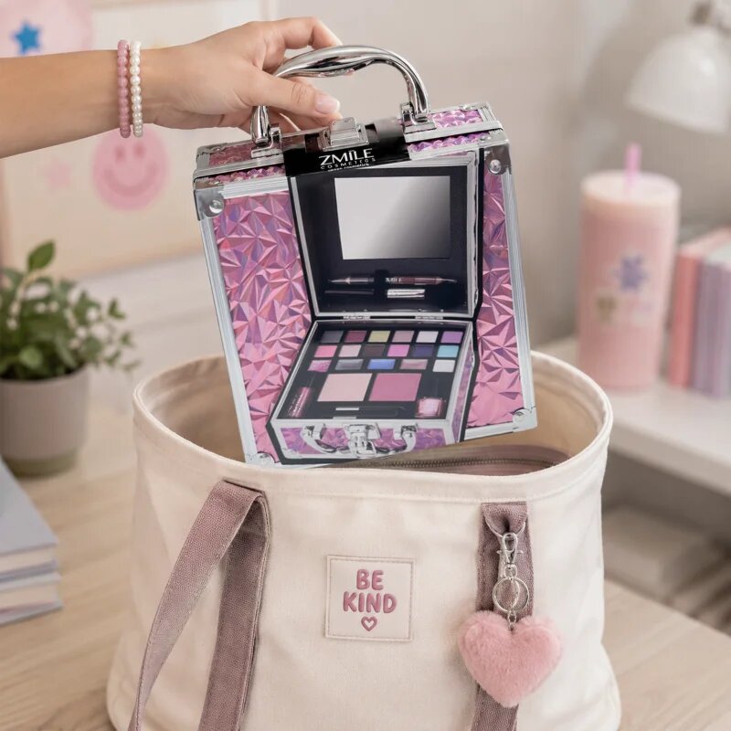 ZMILE COSMETICS Pink Glam kozmetični kovček
