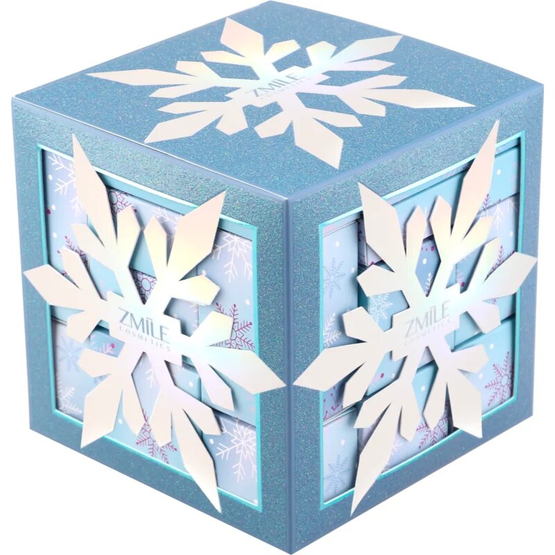 ZMILE COSMETICS Snowflake Puzzle adventni koledar Frosty White