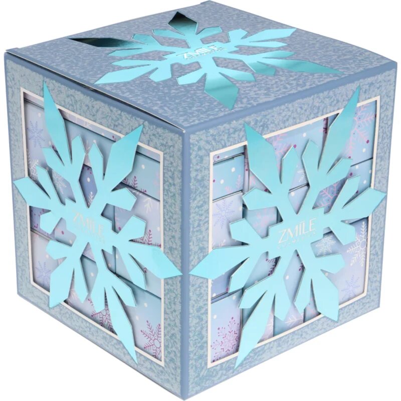 ZMILE COSMETICS Snowflake Puzzle adventni koledar Ice Blue