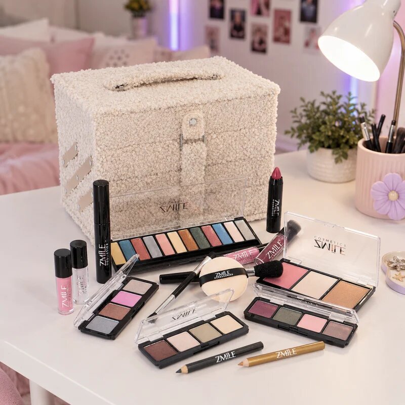 ZMILE COSMETICS Teddy kozmetični kovček