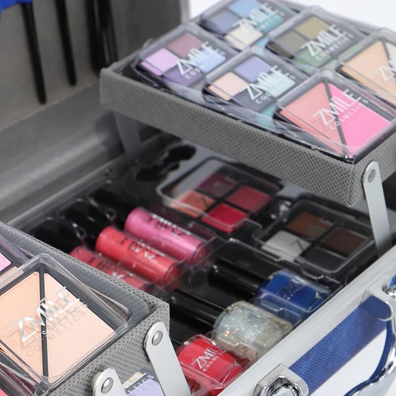 ZMILE COSMETICS Traveller Blue kozmetični kovček