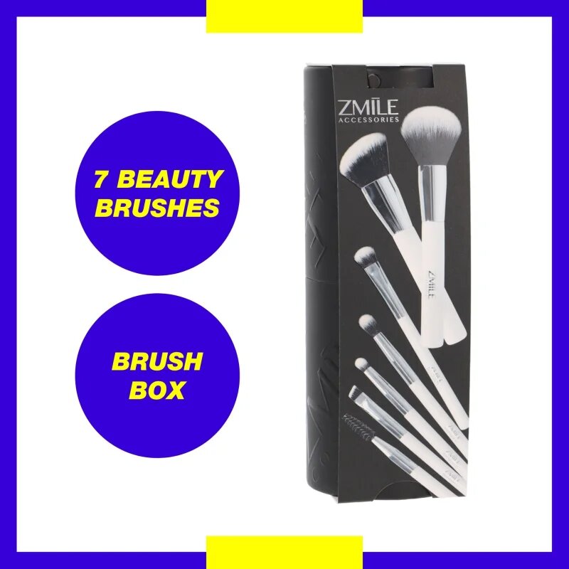 ZMILE COSMETICS Your Utensilo Brushes set čopičev z etuijem