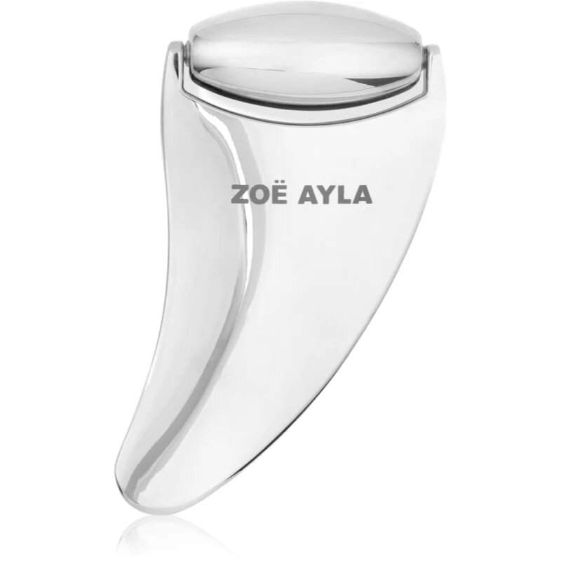 Zoë Ayla 2-in-1 Gua Sha Roller pripomoček za masažo za obraz 1 kos