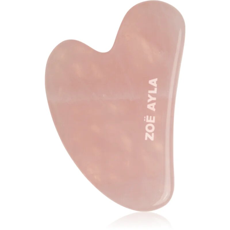 Zoë Ayla Luxurious Rose Gua Sha Therapy Tool pripomoček za masažo 1 kos