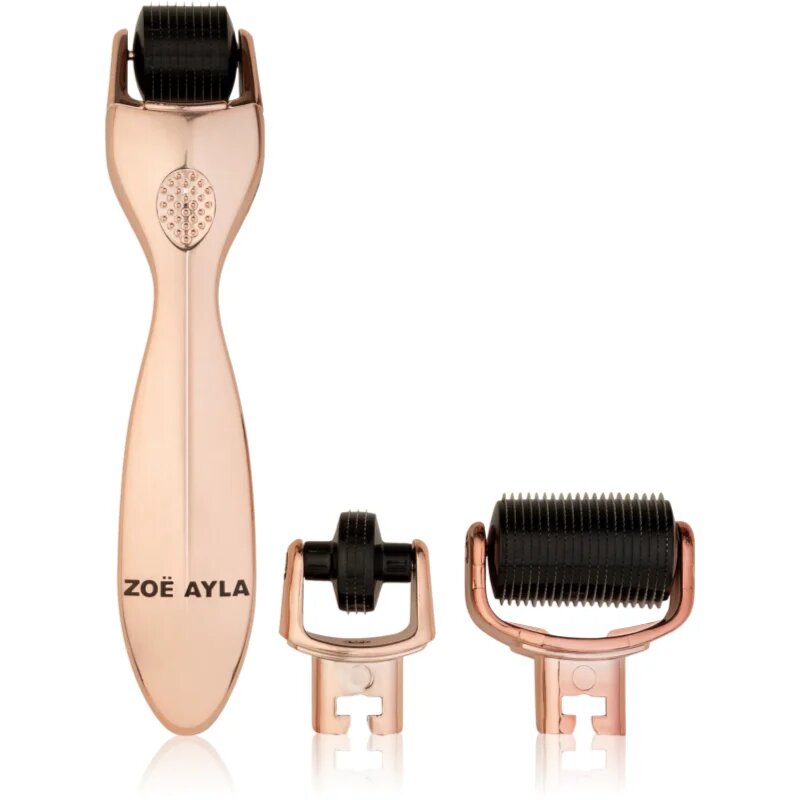 Zoë Ayla Micro-Needling Derma Roller Set mikroiglični aplikator za obraz in telo 1 kos