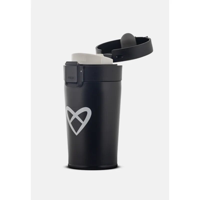 ZOE Insulated Coffee Bottle termo lonček barva Black 1 kos
