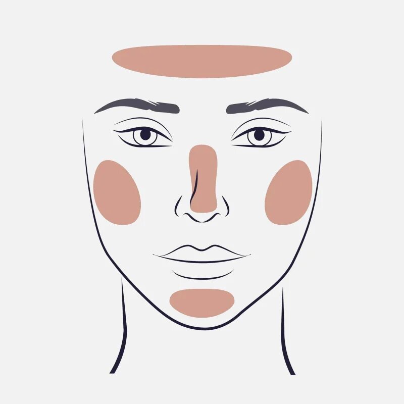 ZOEVA 102 Foundation Blender čopič za make-up 1 kos