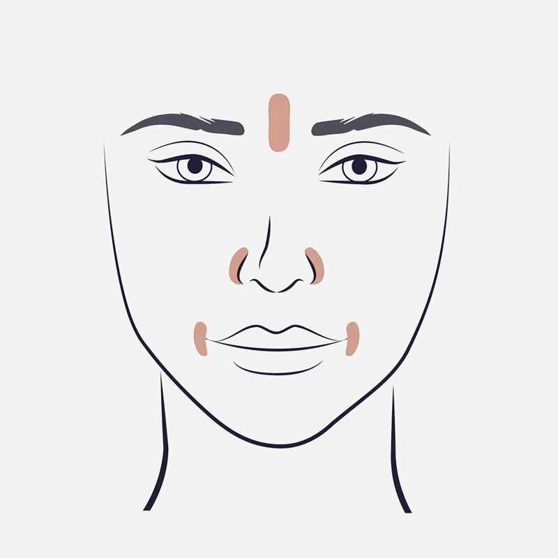 ZOEVA 103 Detail Foundation čopič za make-up 1 kos