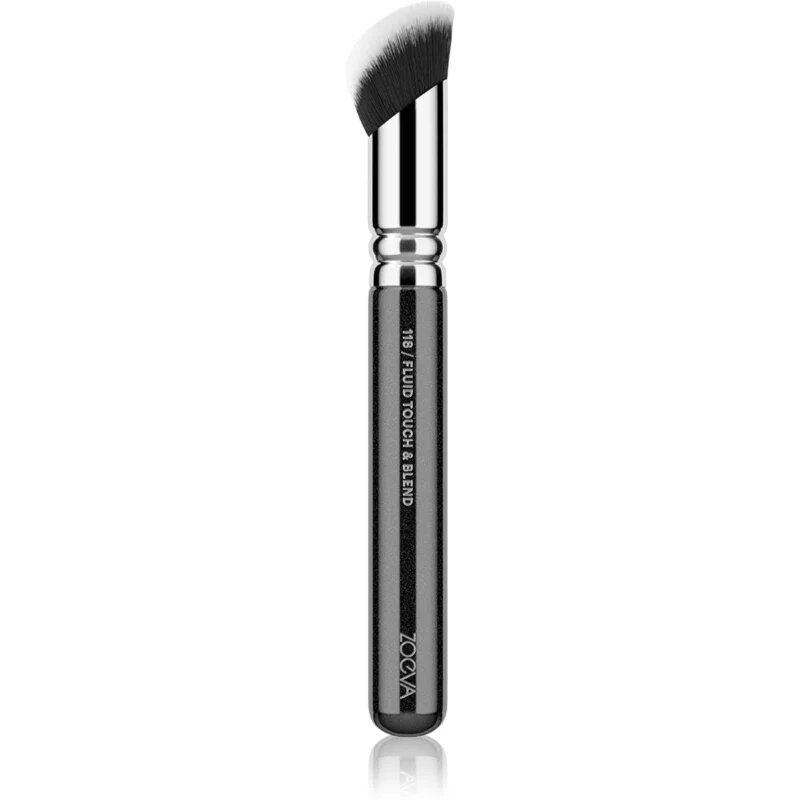 ZOEVA 118 Fluid Touch & Blend čopič za tekoči puder in korektor 1 kos