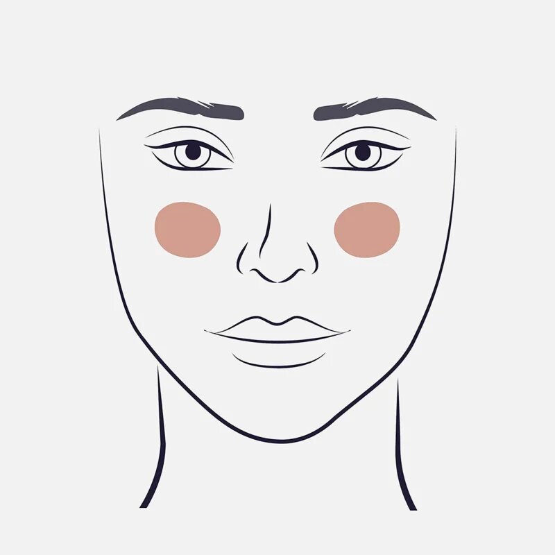 ZOEVA 126 Blush Blender čopič za rdečilo 1 kos