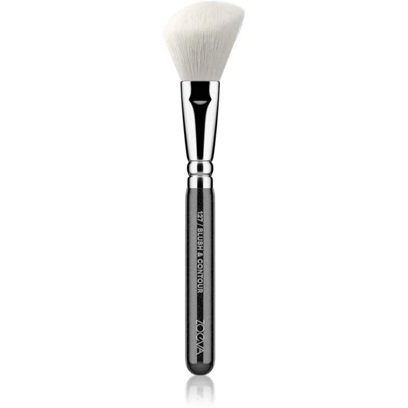 ZOEVA 127 Blush & Contour čopič za konture in rdečilo 1 kos