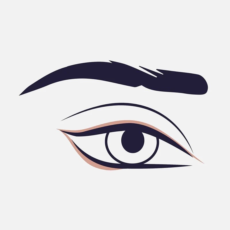 ZOEVA 238 Detail Smoky Liner čopič za detajle 1 kos
